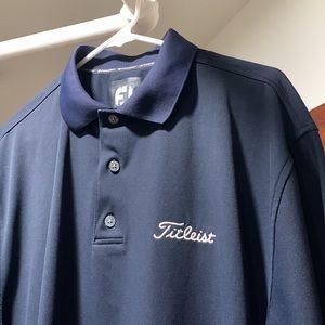 Navy Titleist polo
